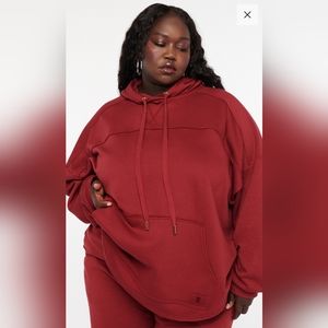 Savage X Fenty, Xssential Hoodie, (M,L), Sweet Jam Red (Unisex)